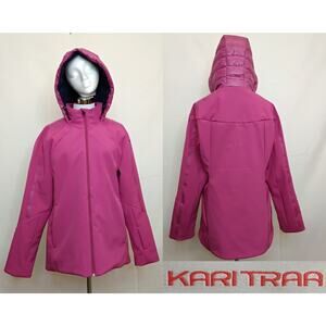 Kari Traa Ski Jacket Women's XL Pink Barbie #Z5250